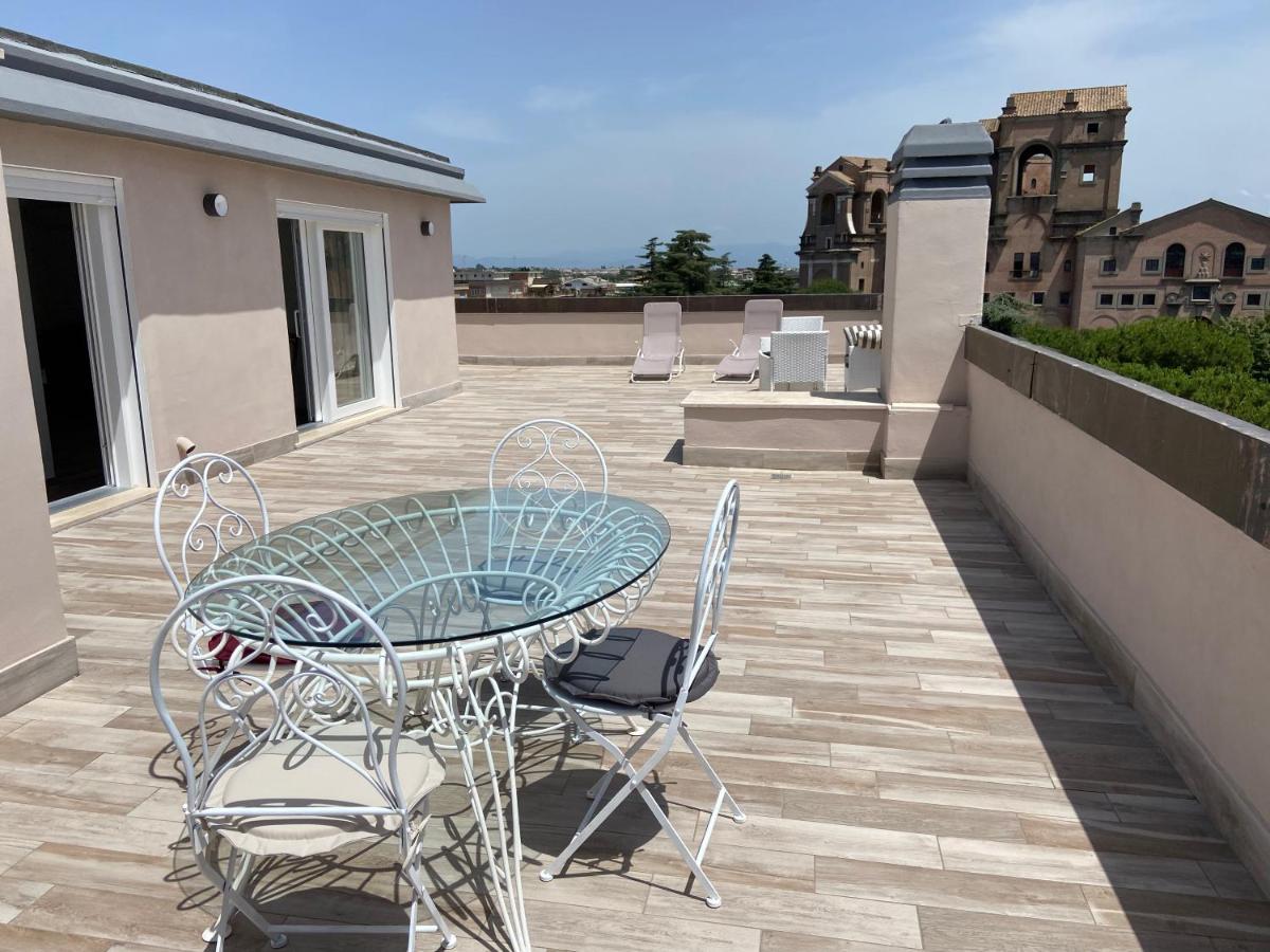 Ferienwohnung Attico Panoramico Luxury Roma Exterior foto